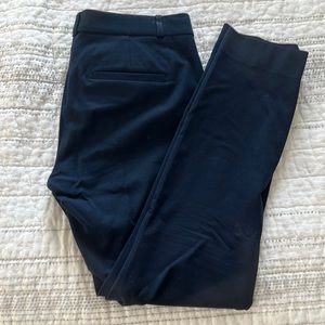 Banana Republic Sloan Slim Ankle Pants Size 2 Navy Stretch